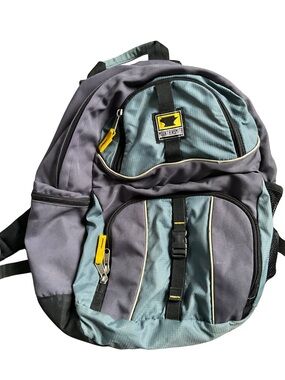 Mountainsmith Gray & Teal Daypack with Yellow Accents